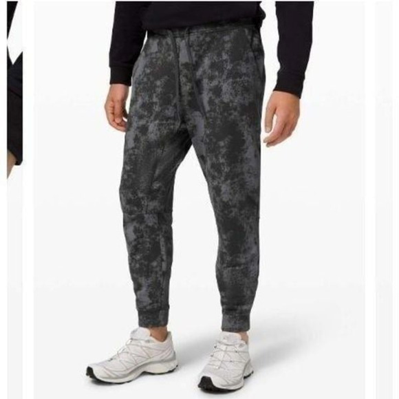 Lululemon Mens Large City Sweat Jogger Pants French Terry 29" Graphite Gray - Picture 1 of 9